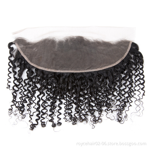 10a 11a Fumi Super Double Drawn  Virgin Indian Human Hair Pixie Curls 3 Bundles with Lace Frontal Closure